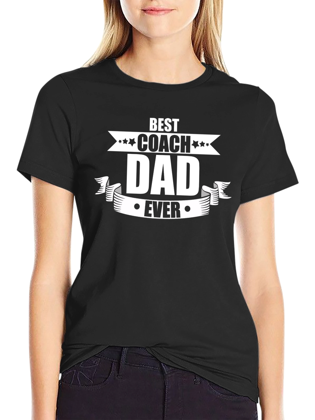 Best Coach Dad Ever T-Shirt