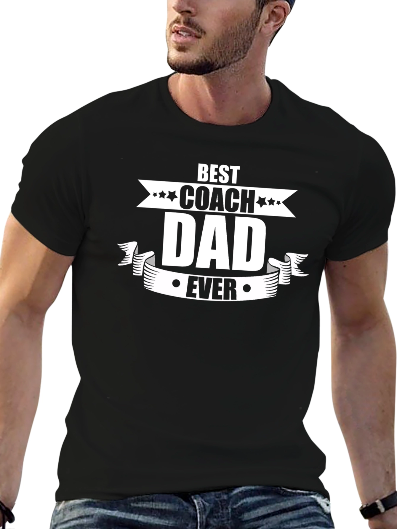 Best Coach Dad Ever T-Shirt