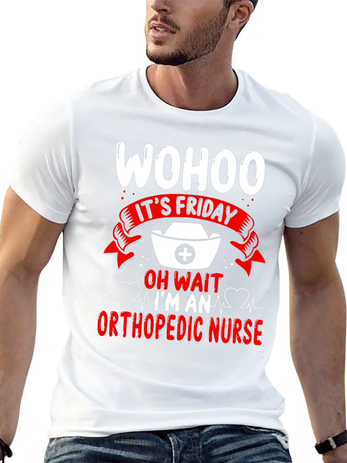 Wohoo Orthopedic Nurse Friday T-Shirt