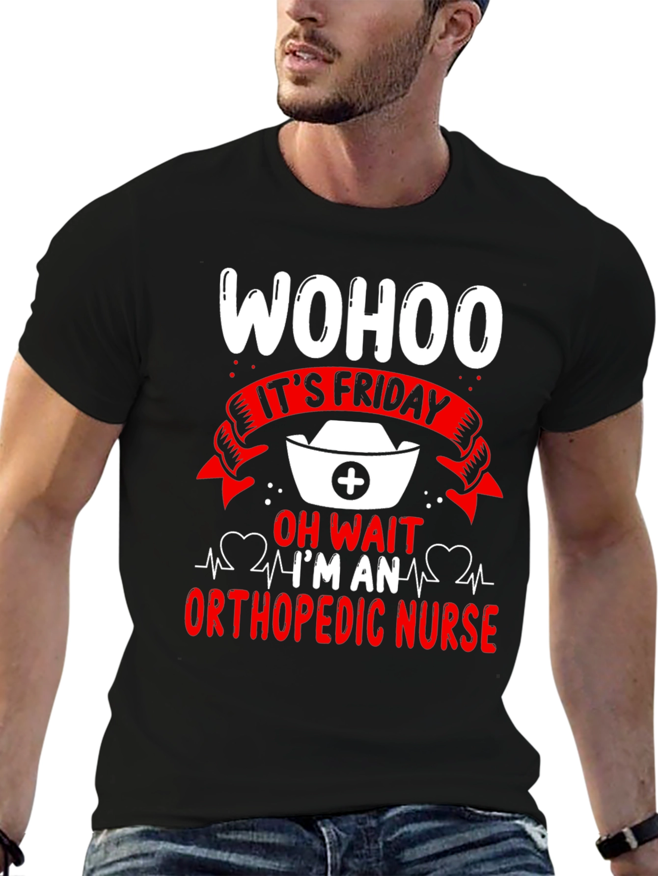 Wohoo Orthopedic Nurse Friday T-Shirt