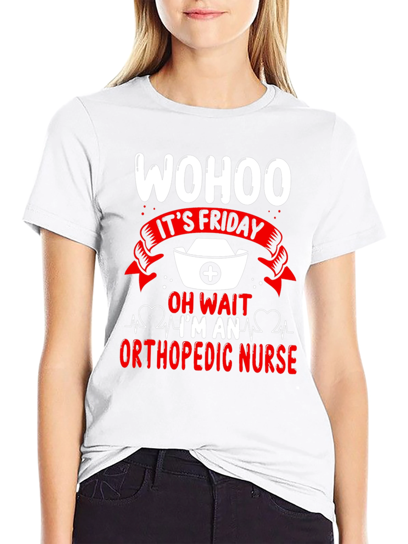 Wohoo Orthopedic Nurse Friday T-Shirt