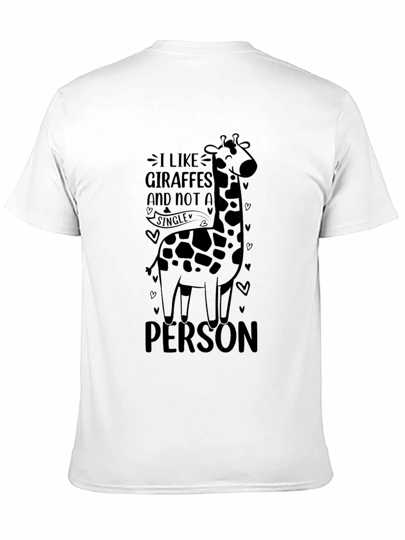 Giraffe Lover T-Shirt - I Like Giraffes Funny Tee