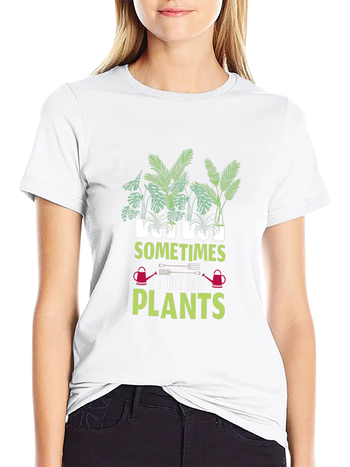 Sometimes I Wet My Plants Graphic Tee