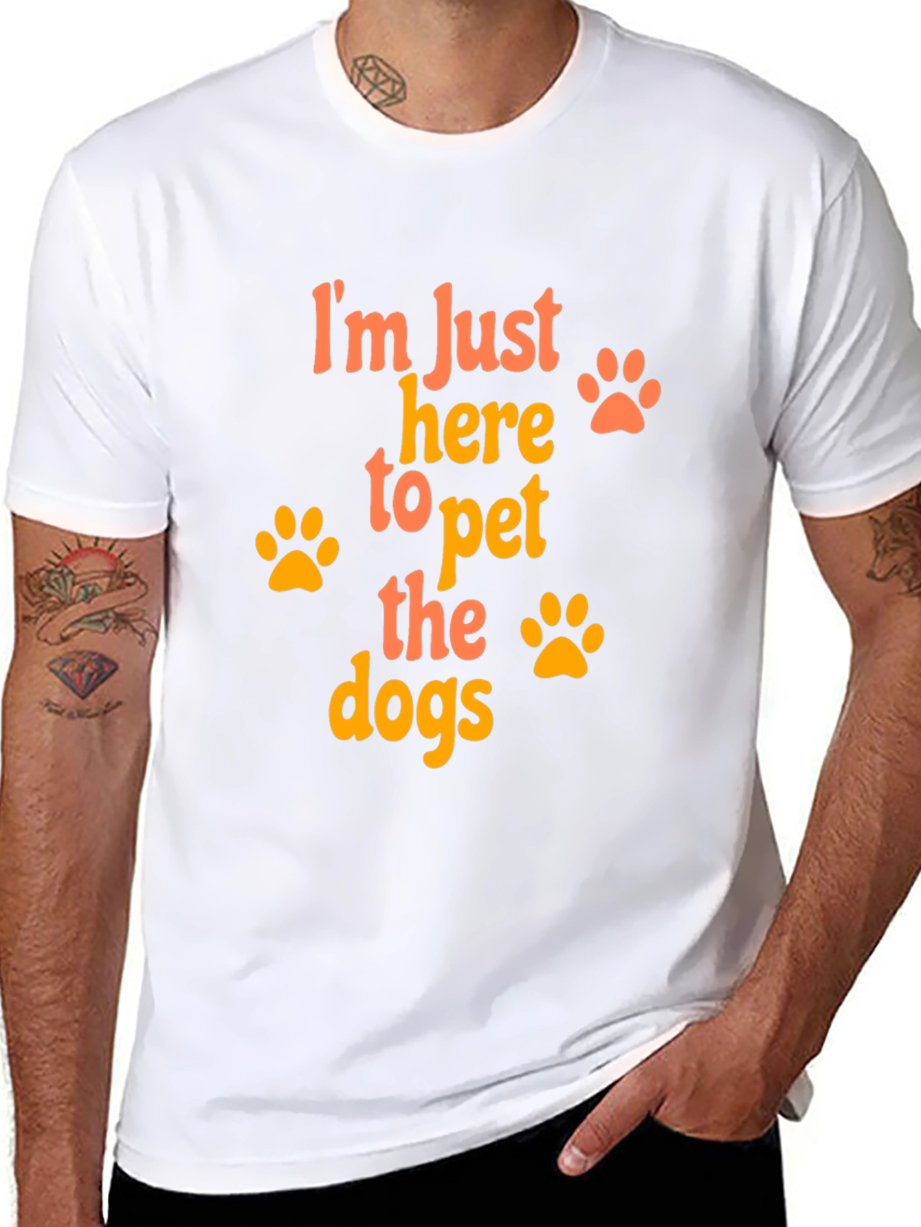 Pet the Dogs Graphic T-Shirt