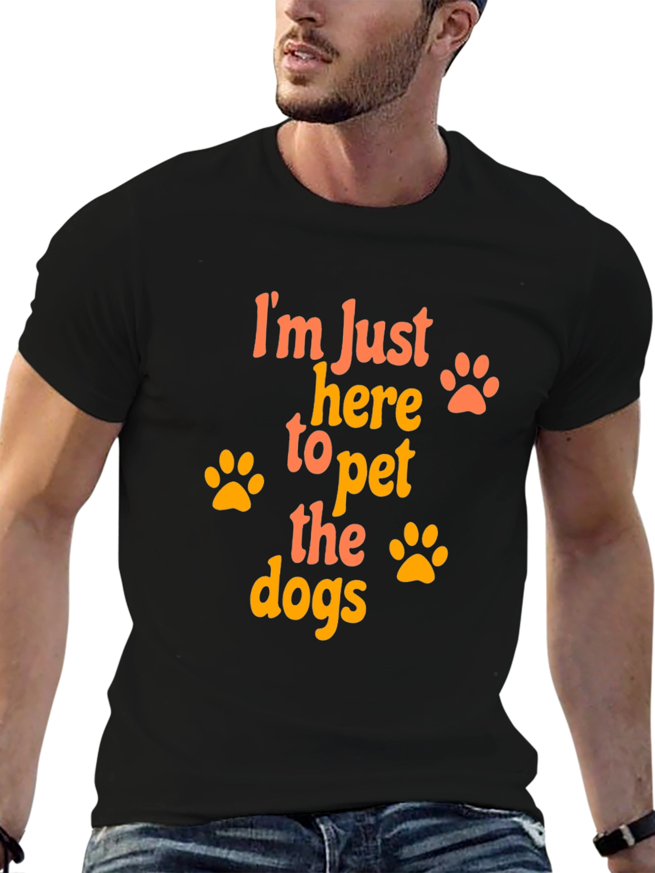 Pet the Dogs Graphic T-Shirt