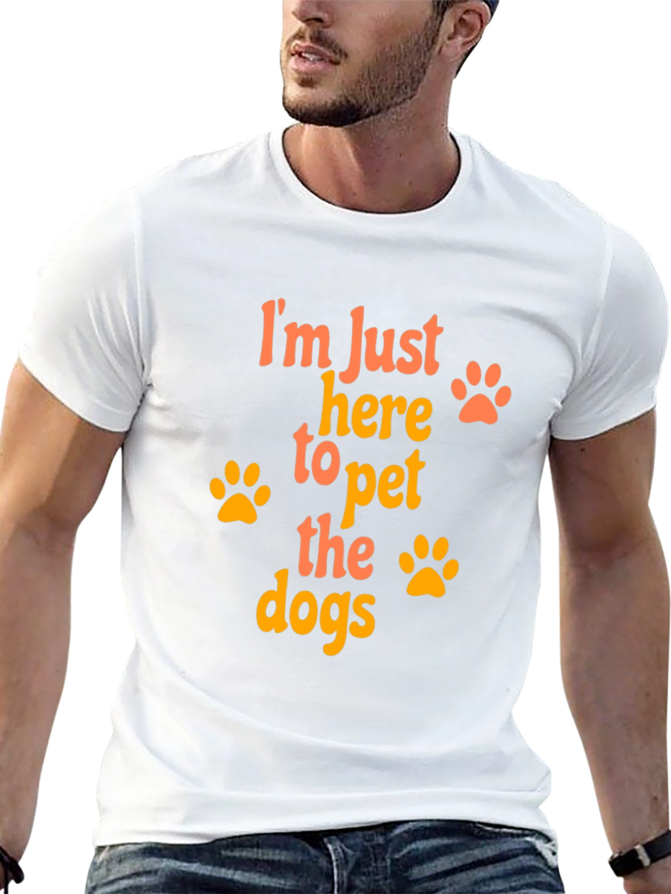 Pet the Dogs Graphic T-Shirt