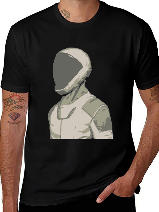 Astronaut Graphic Tee - Stylish Space Suit Design