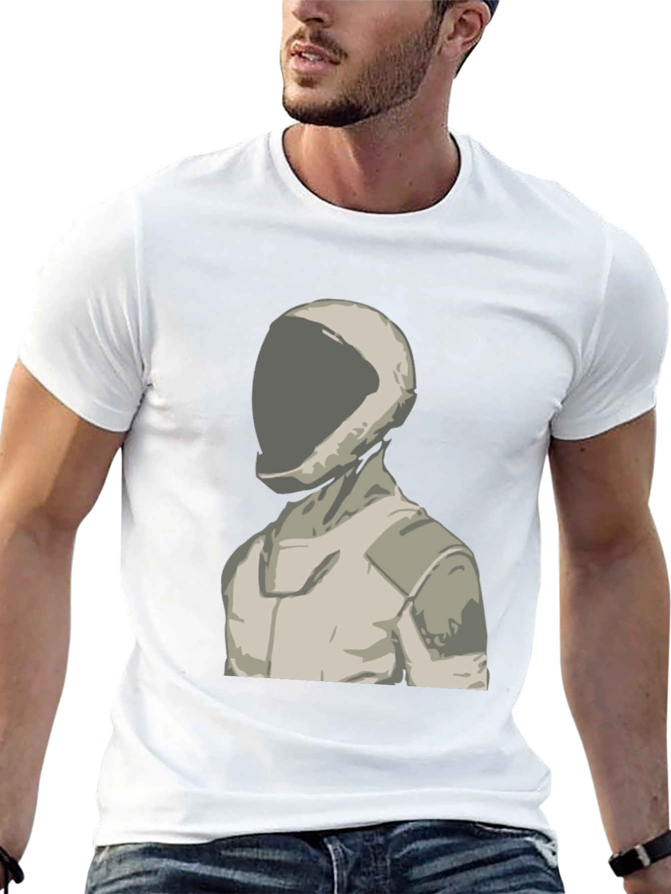 Astronaut Graphic Tee - Stylish Space Suit Design