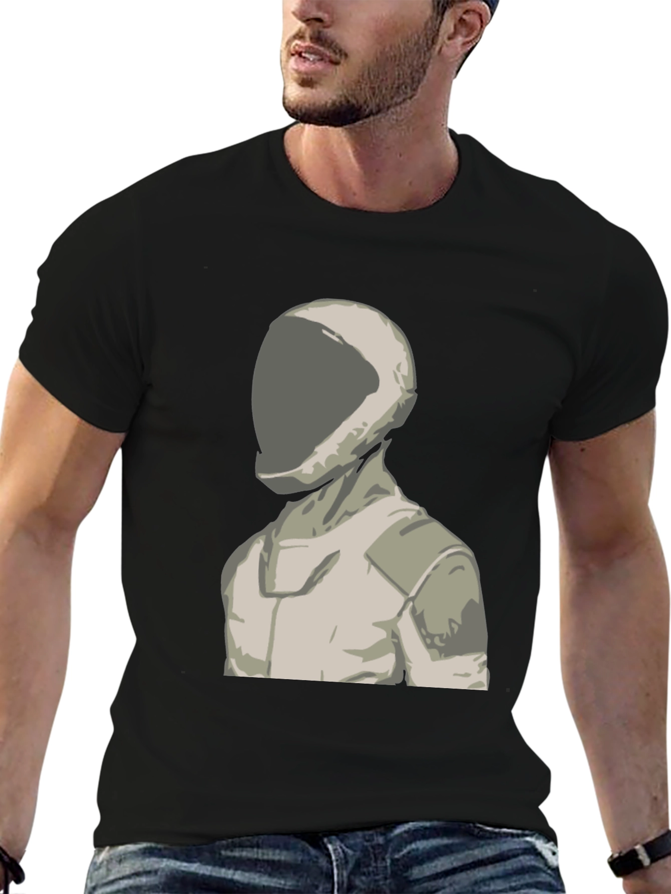 Astronaut Graphic Tee - Stylish Space Suit Design