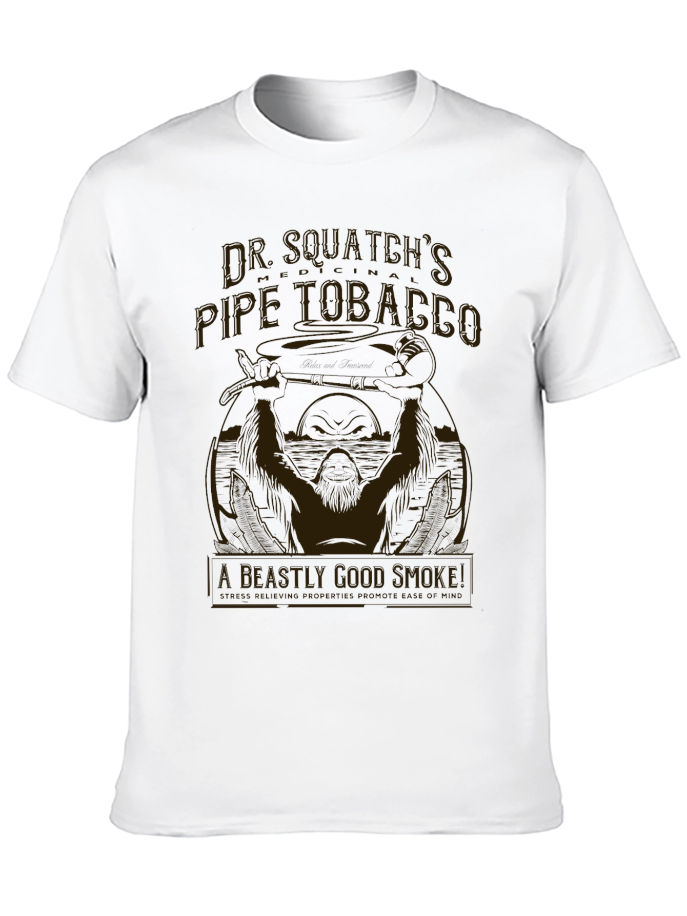 Dr. Squatchs Pipe Tobacco Graphic T-Shirt