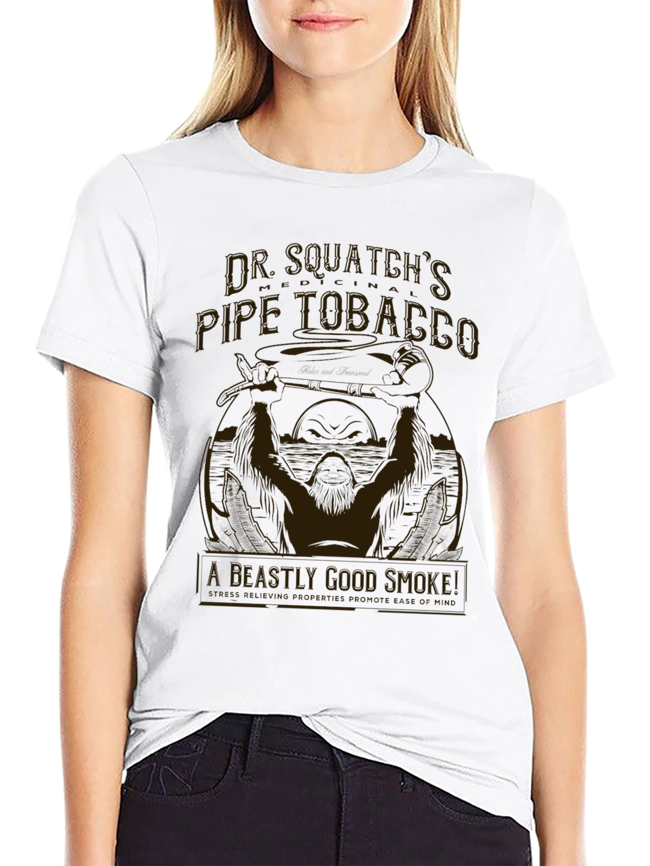 Dr. Squatchs Pipe Tobacco Graphic T-Shirt