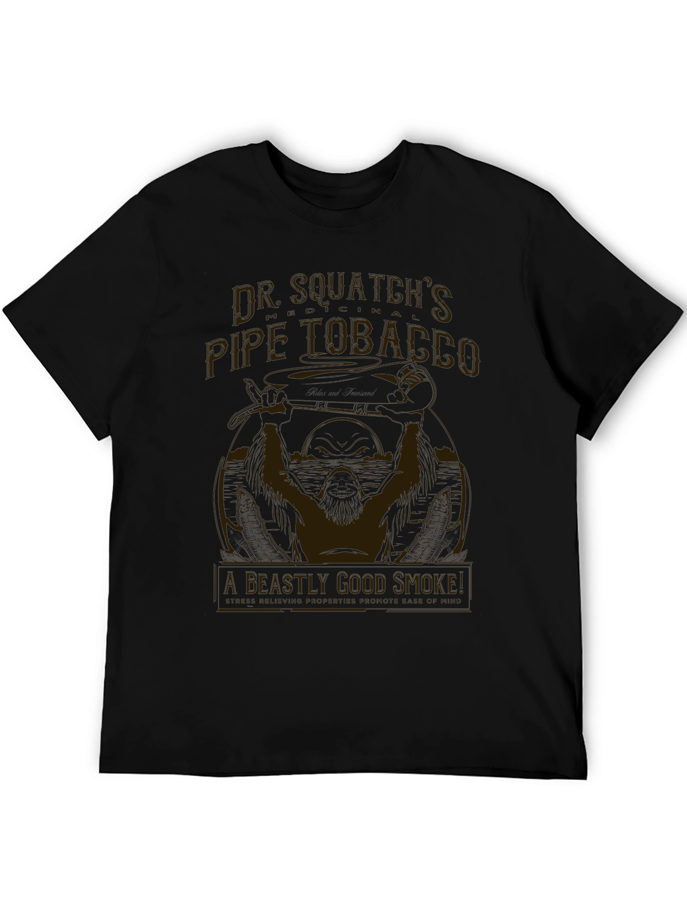 Dr. Squatchs Pipe Tobacco Graphic T-Shirt