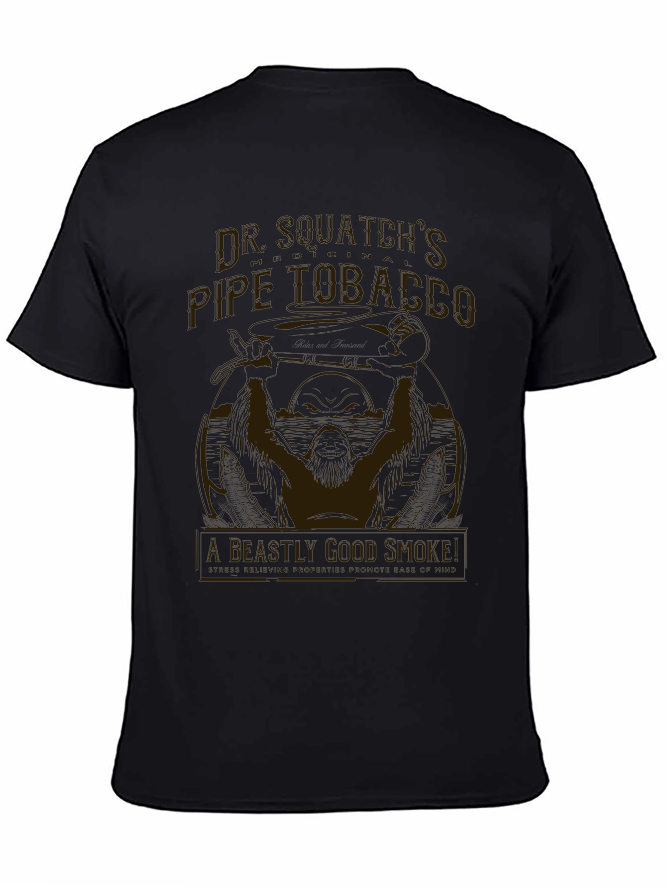 Dr. Squatchs Pipe Tobacco Graphic T-Shirt
