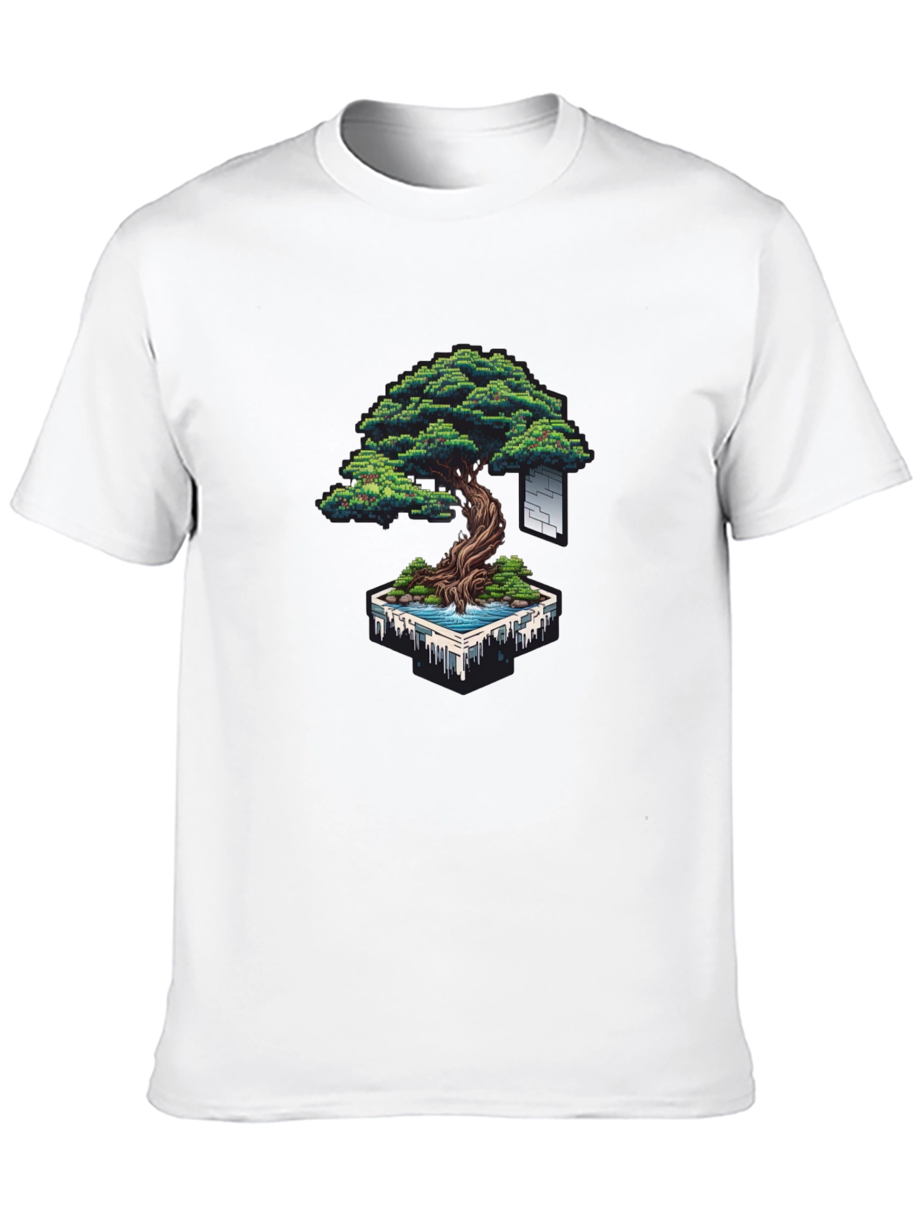 Pixel Bonsai T-Shirt - Unique Pixel Art Design