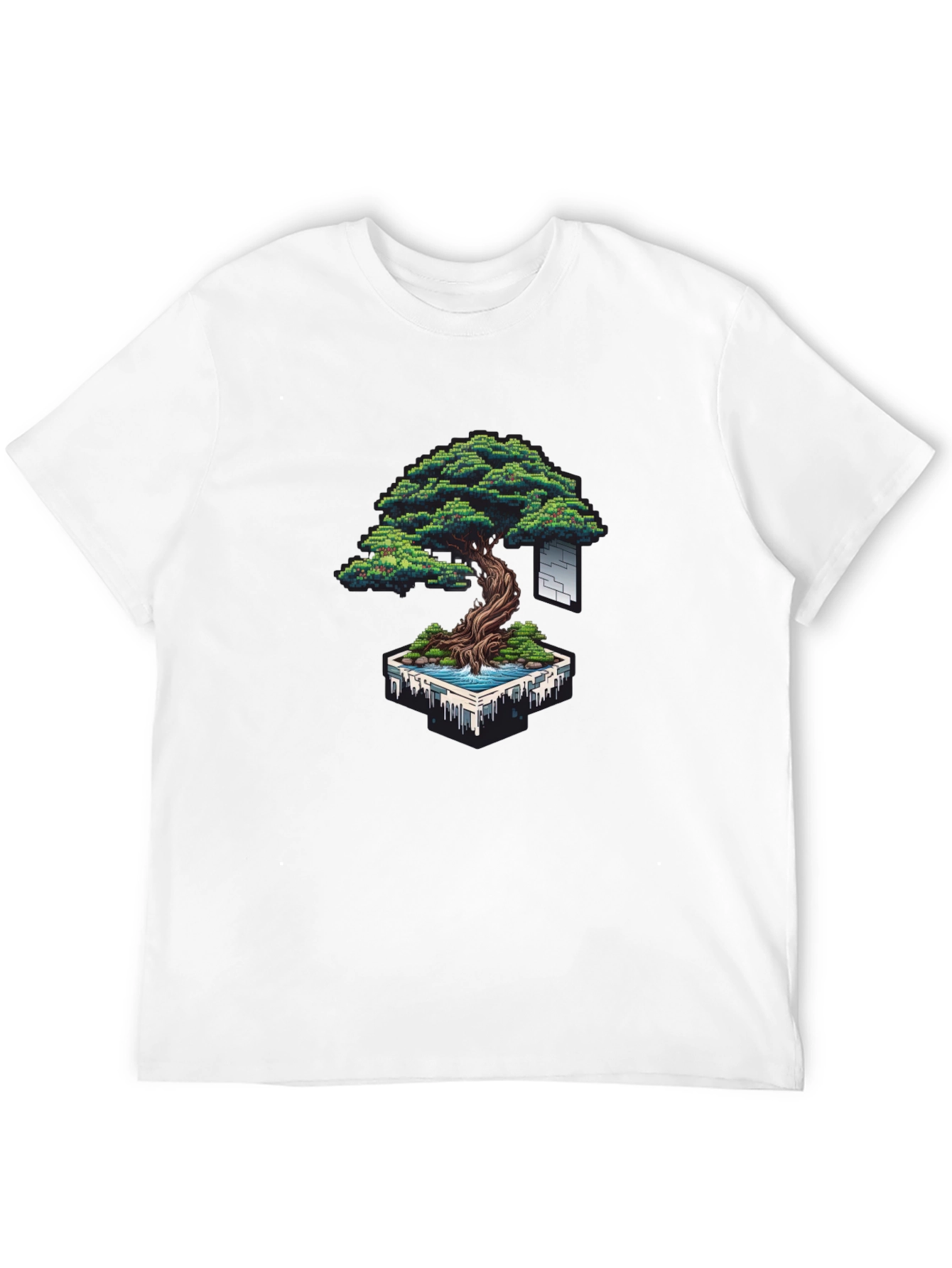 Pixel Bonsai T-Shirt - Unique Pixel Art Design
