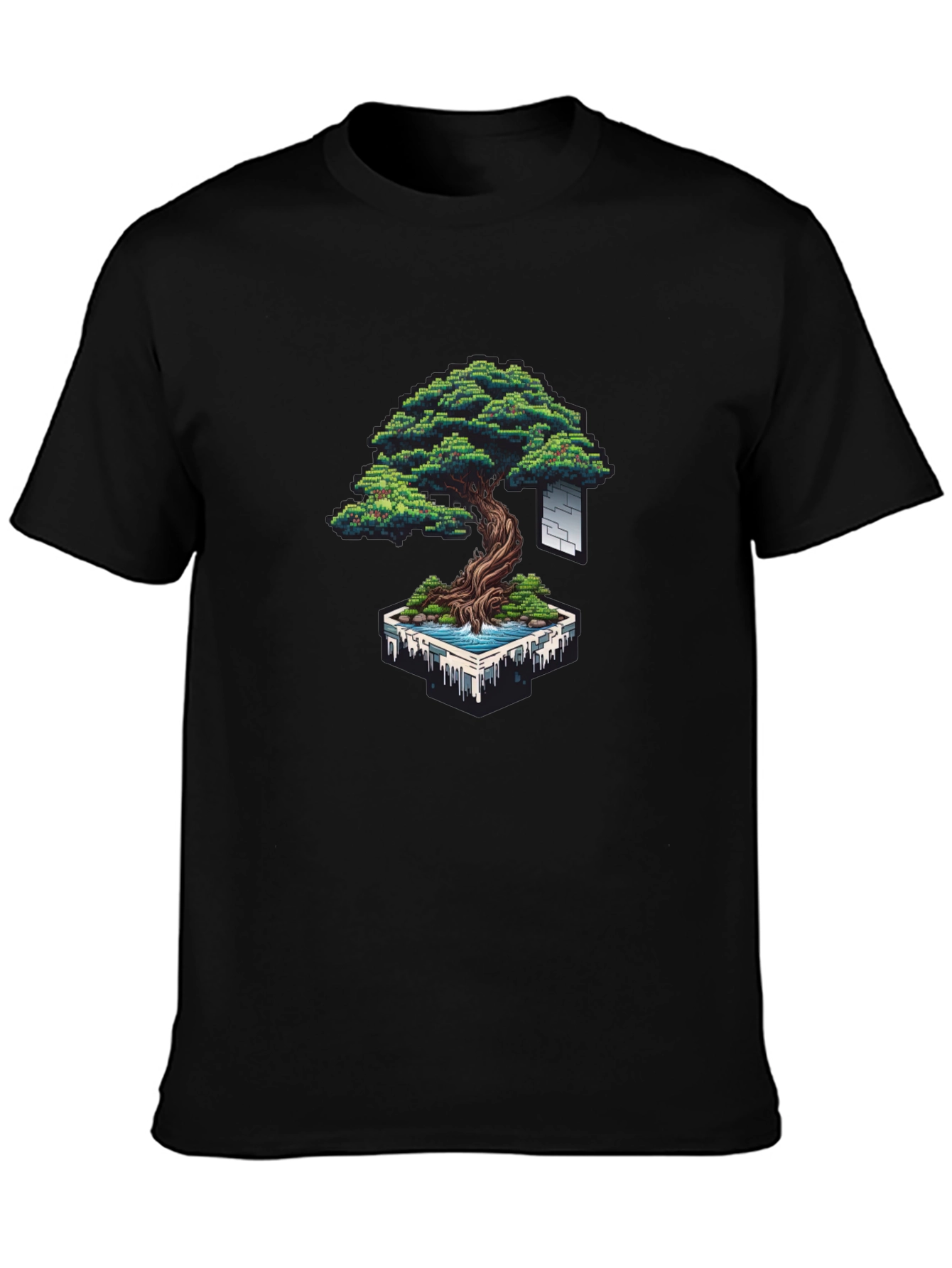 Pixel Bonsai T-Shirt - Unique Pixel Art Design