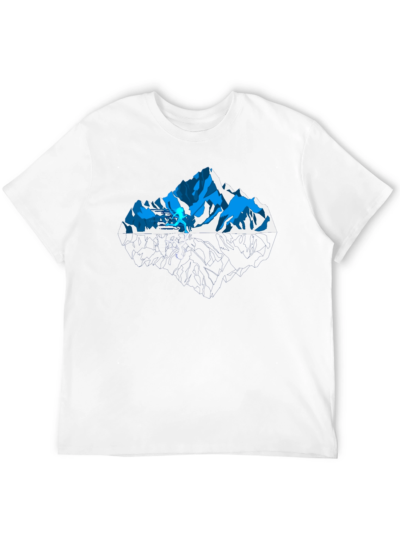 Mountain Trail Run T-Shirt - Black