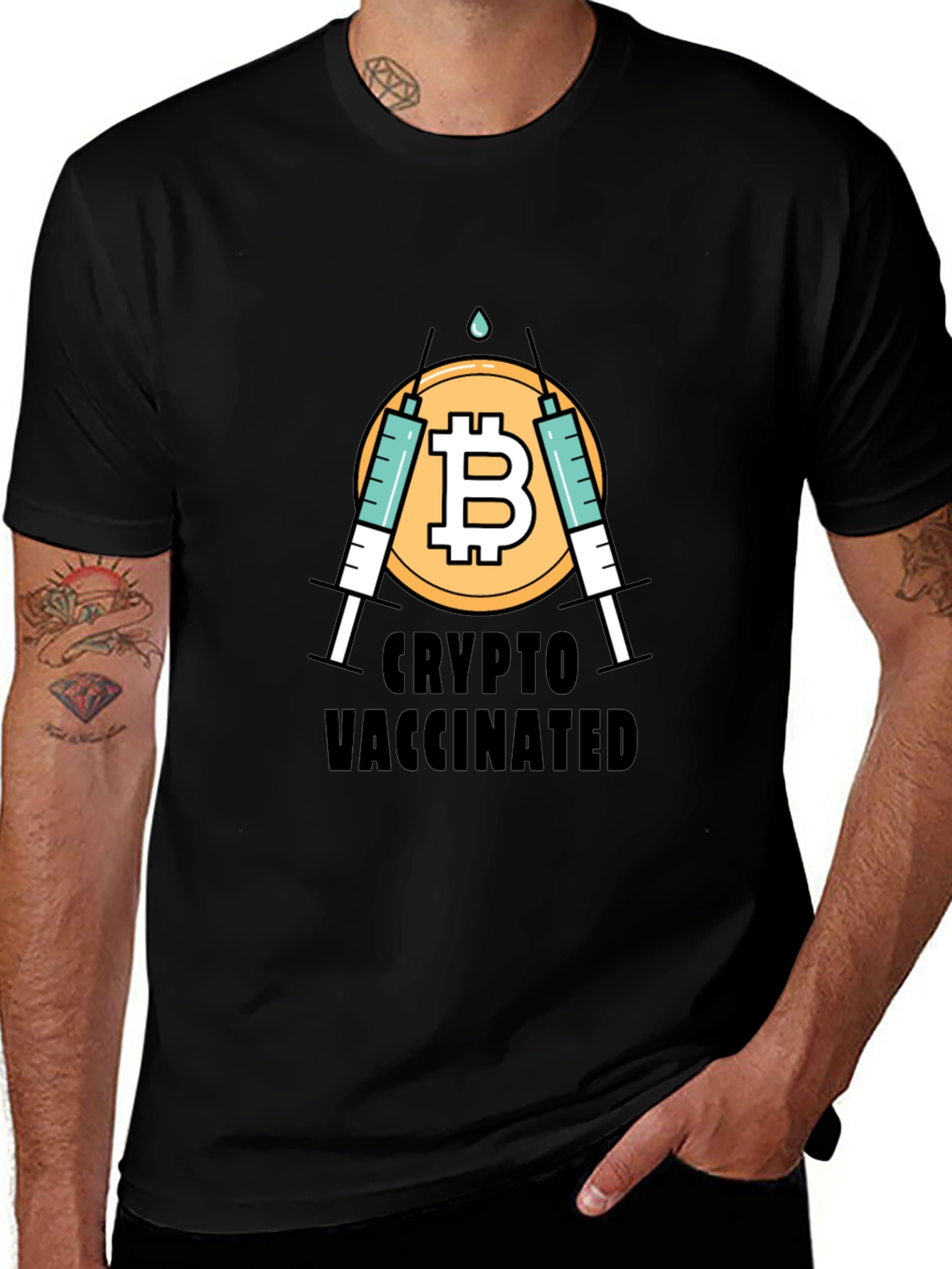 Crypto Vaccinated T-Shirt