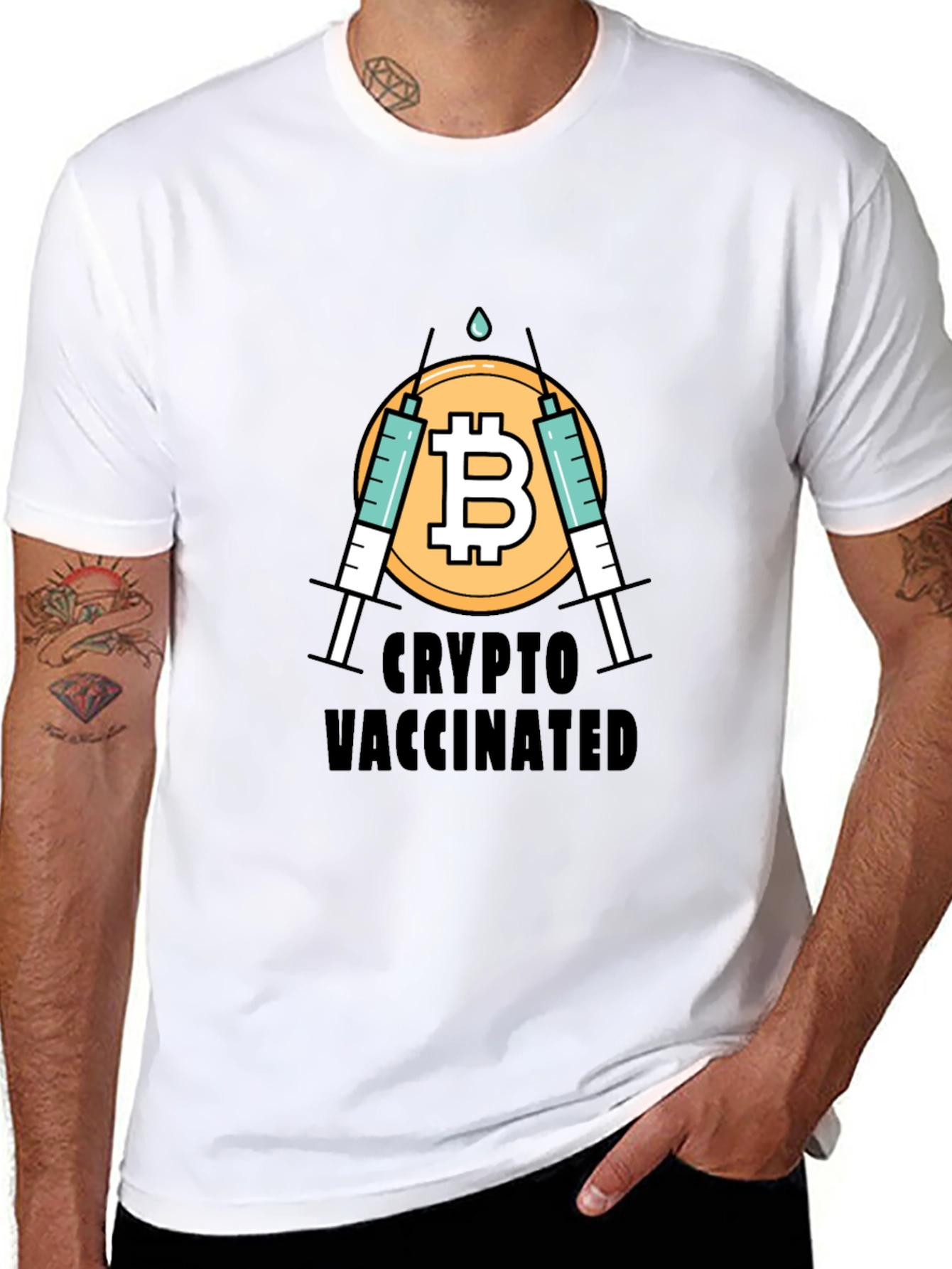 Crypto Vaccinated T-Shirt
