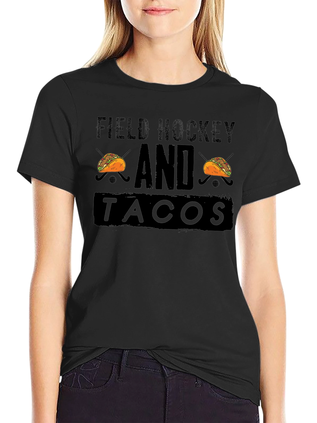 Field Hockey and Tacos T-Shirt