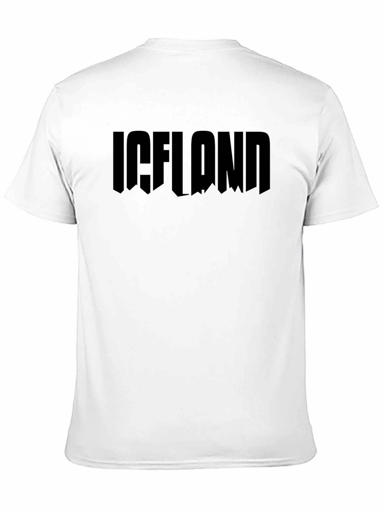 Iceland Tee - Black Graphic T-Shirt