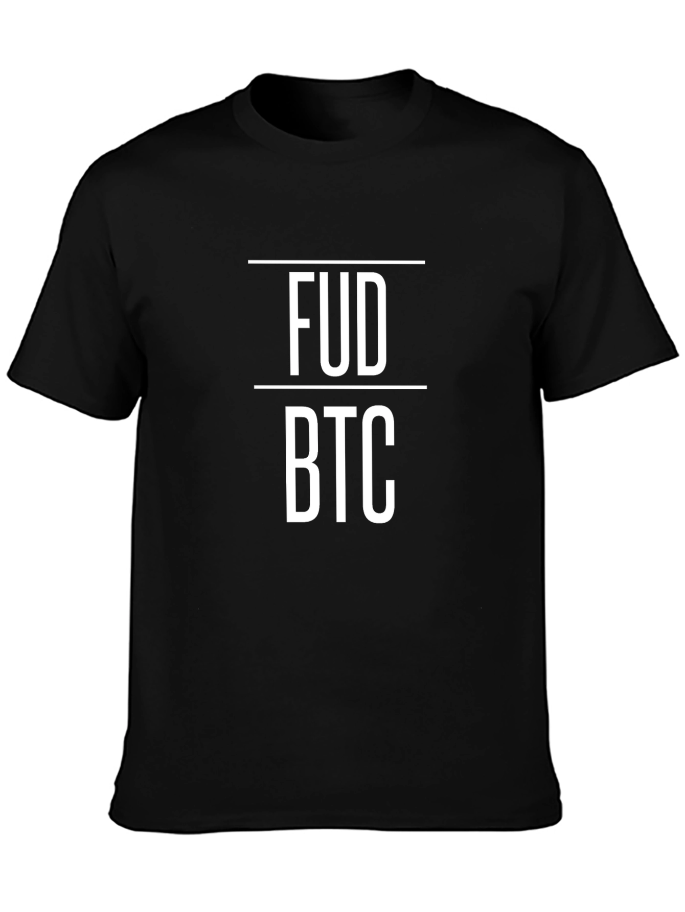 FUD BTC T-Shirt - Crypto Investor Tee