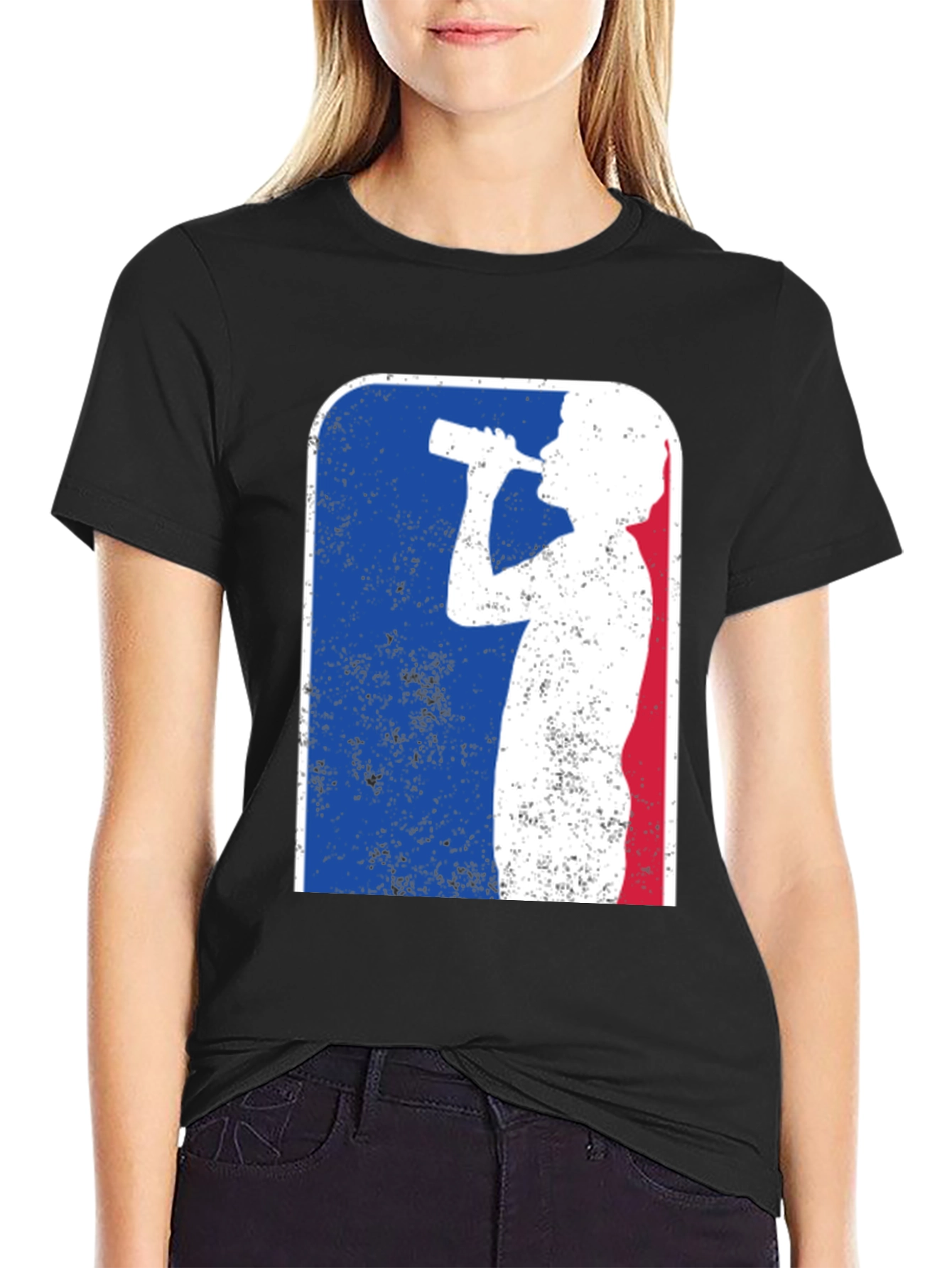 Retro Drinking Team T-Shirt - Funny Party Tee