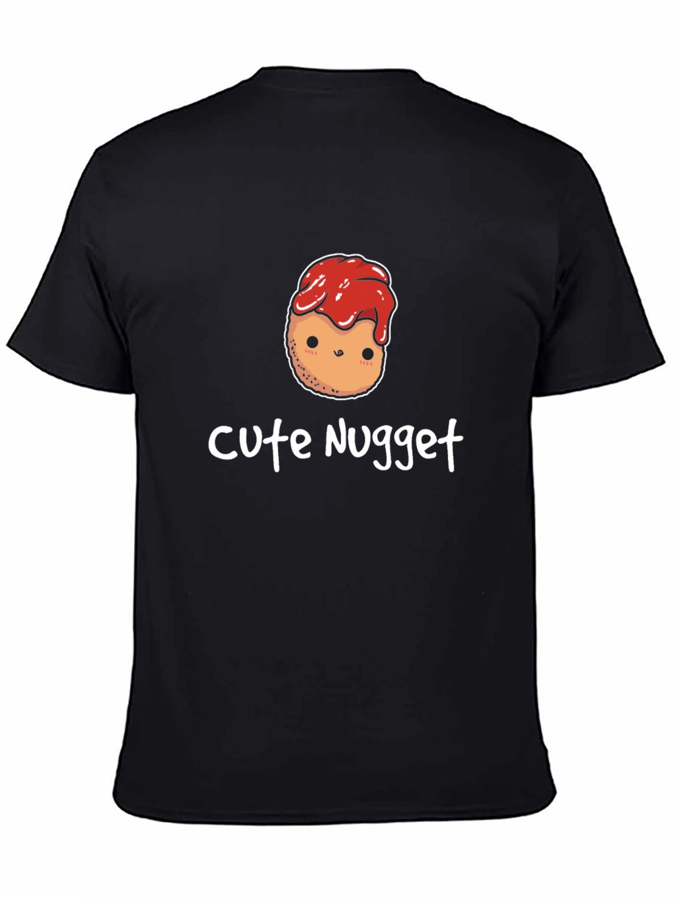 Cute Nugget T-Shirt - Fun Cartoon Foodie Tee