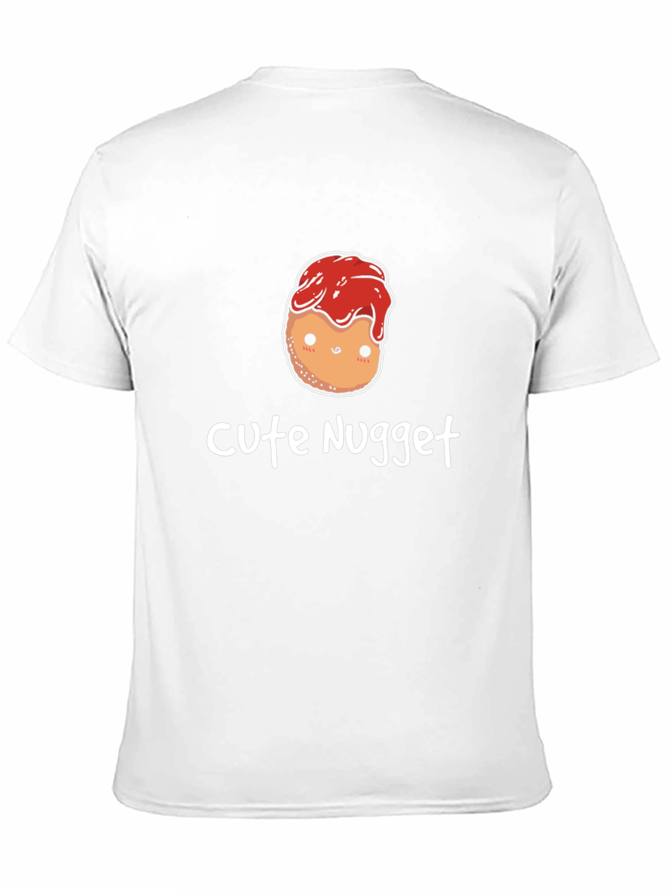 Cute Nugget T-Shirt - Fun Cartoon Foodie Tee