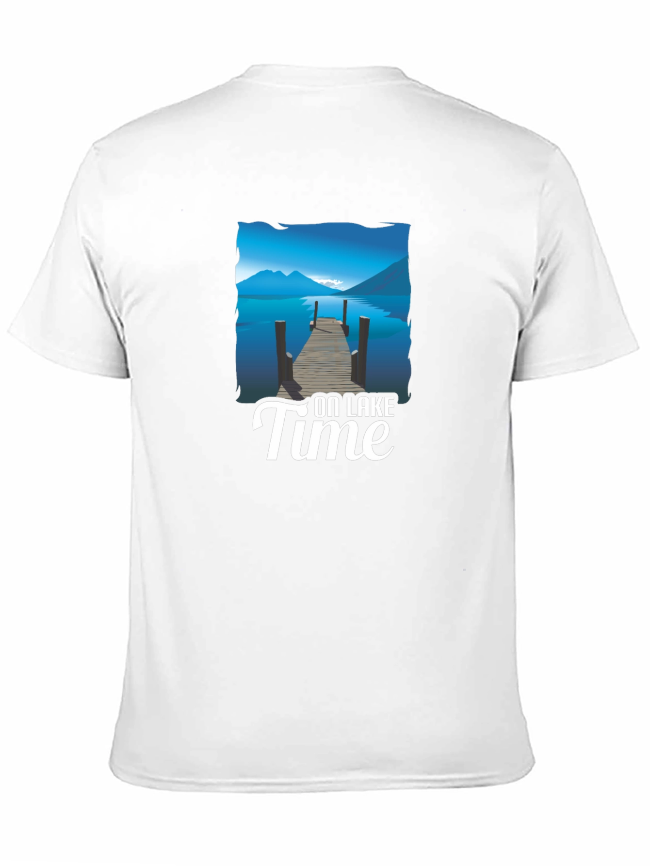 On Lake Time Graphic T-Shirt