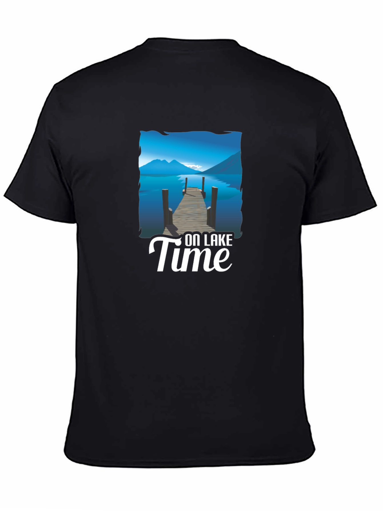 On Lake Time Graphic T-Shirt