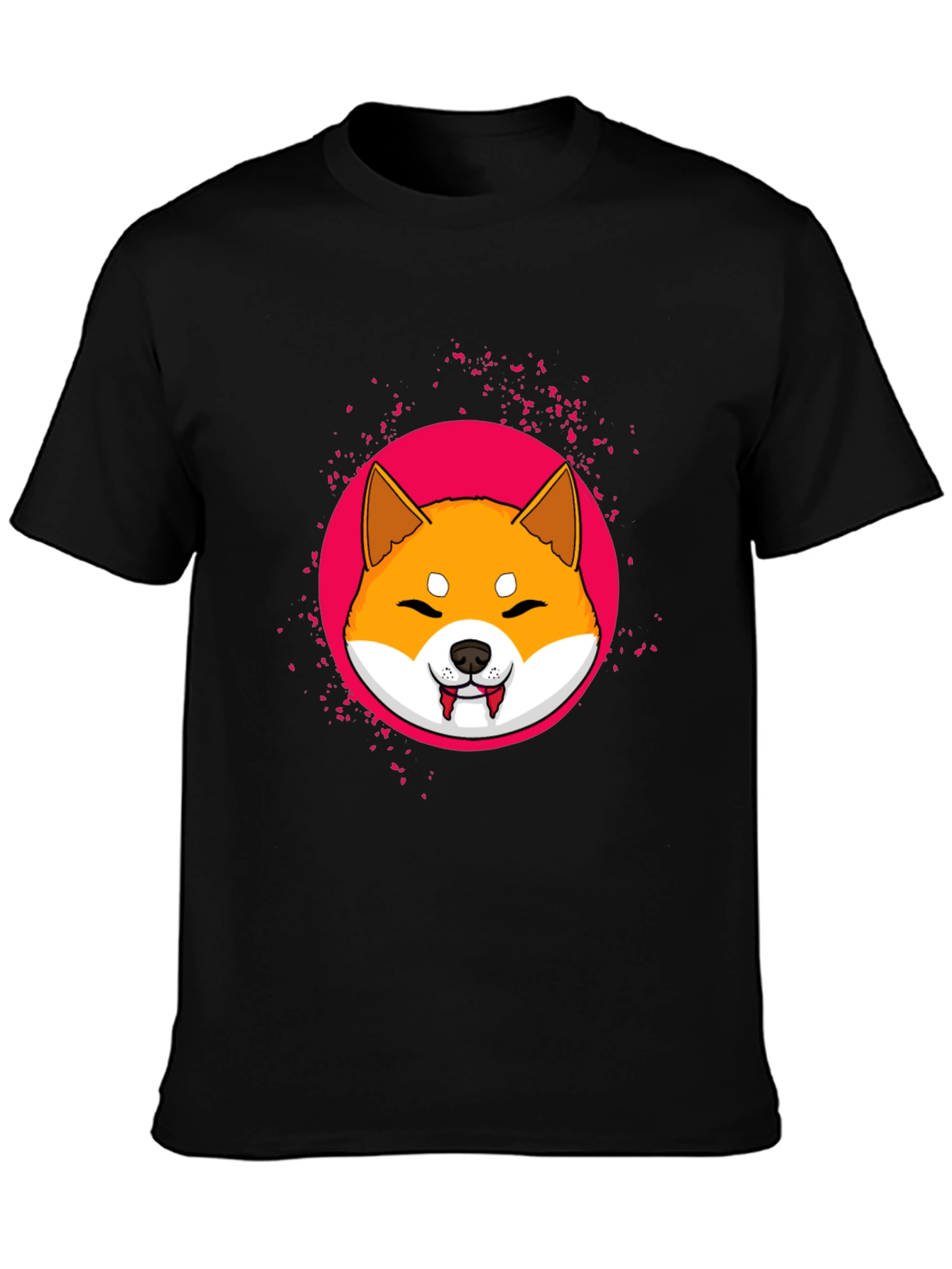 Shiba Inu Vampire T-Shirt - Cute Graphic Tee