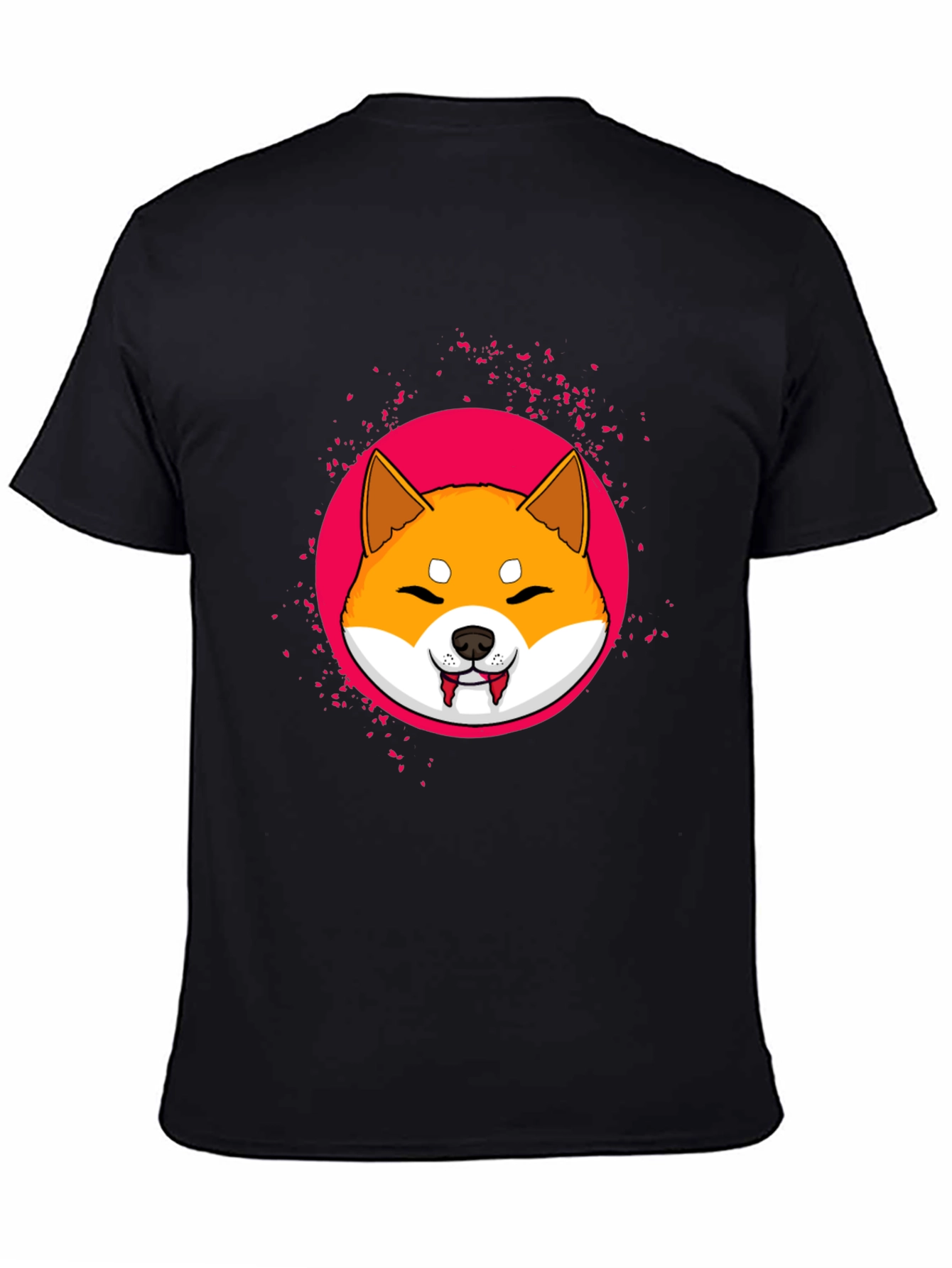Shiba Inu Vampire T-Shirt - Cute Graphic Tee