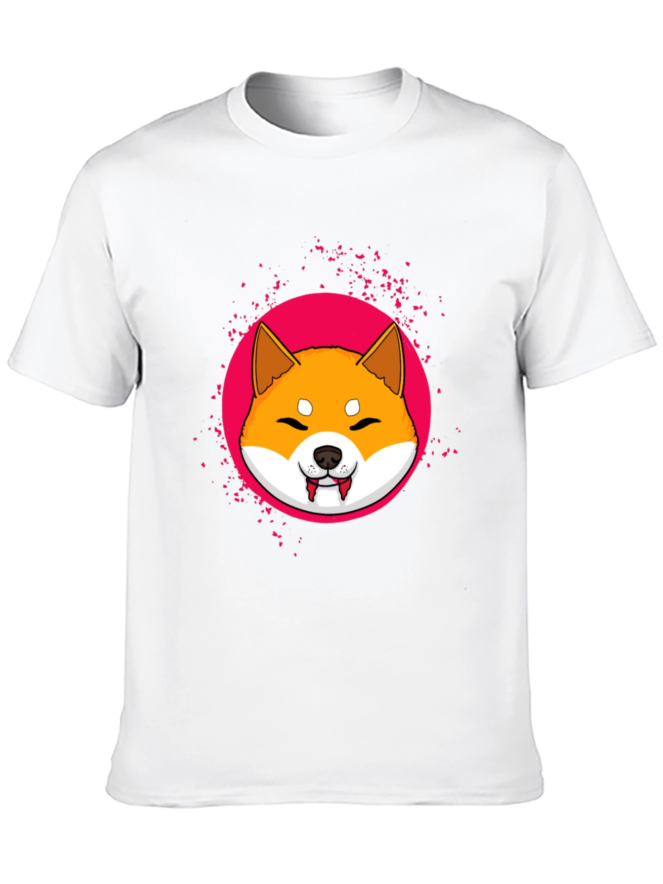 Shiba Inu Vampire T-Shirt - Cute Graphic Tee