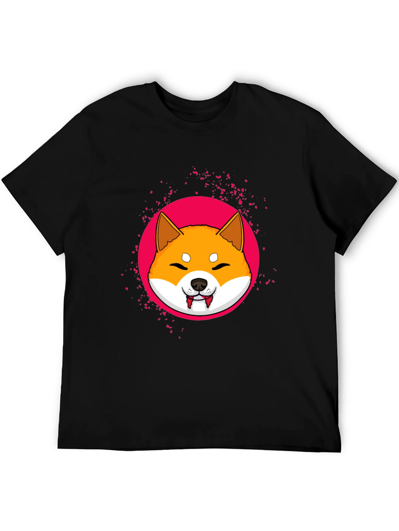 Shiba Inu Vampire T-Shirt - Cute Graphic Tee