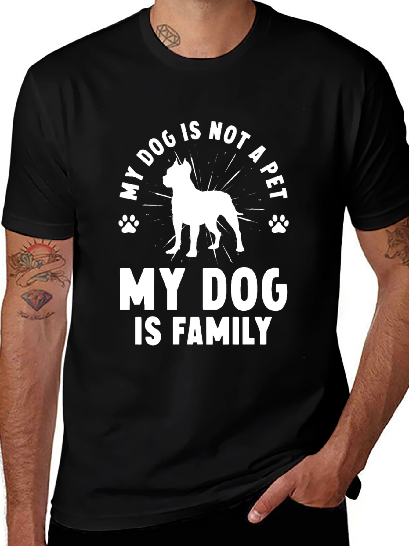 My Dog is Family T-Shirt - Dog Lover Tee
