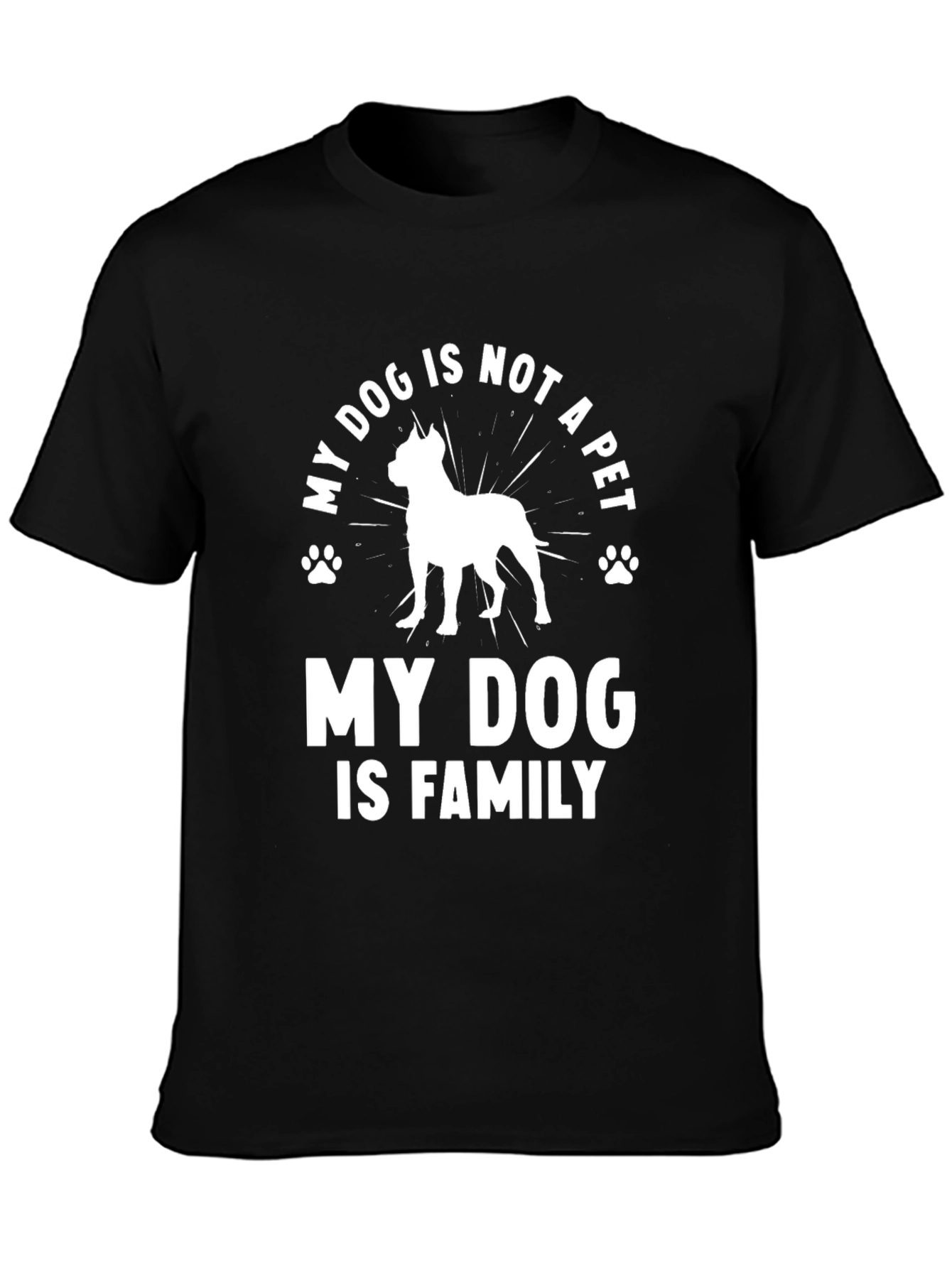 My Dog is Family T-Shirt - Dog Lover Tee