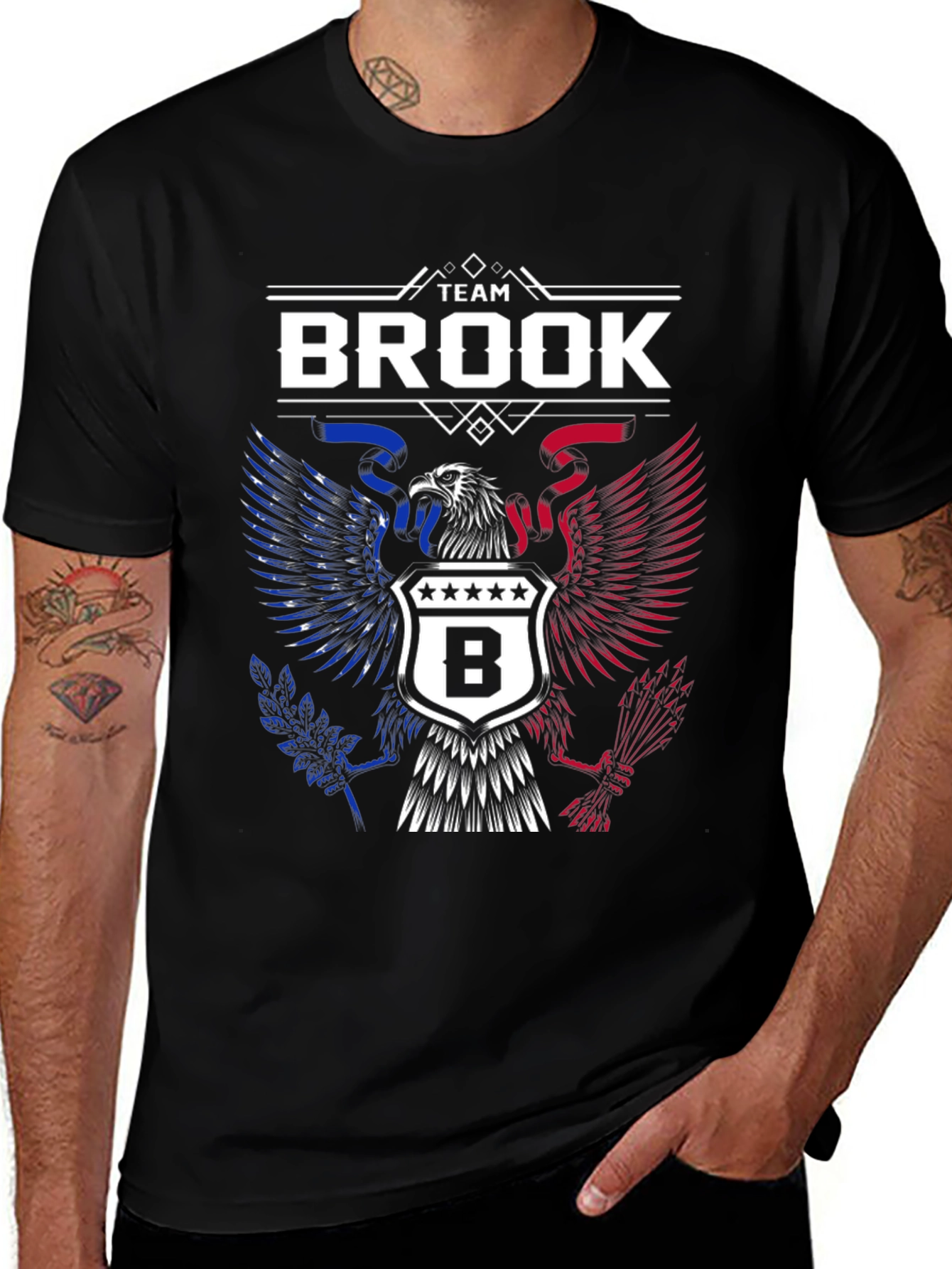 Team Brook Patriotic Eagle T-Shirt