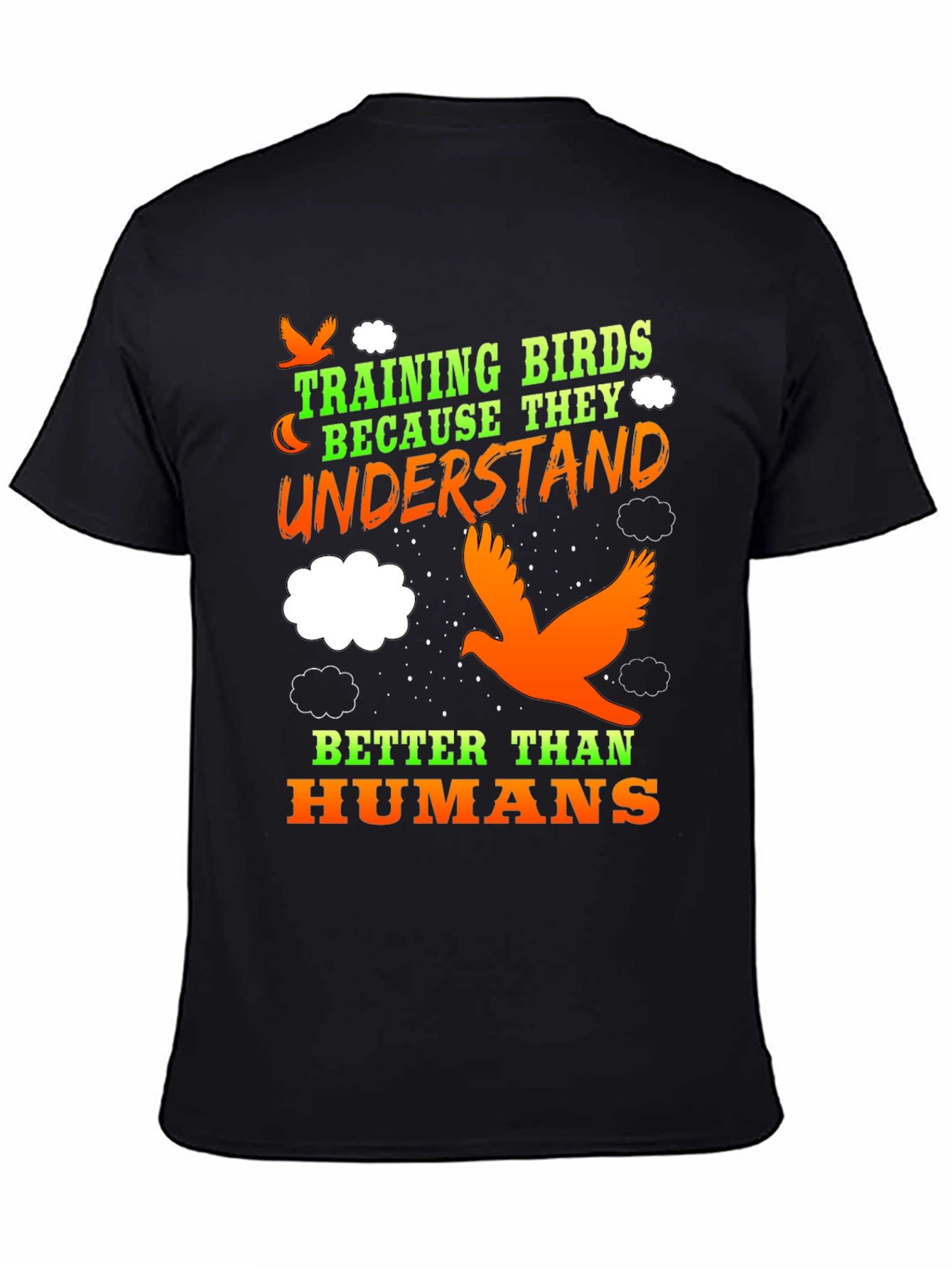 Training Birds Funny T-Shirt