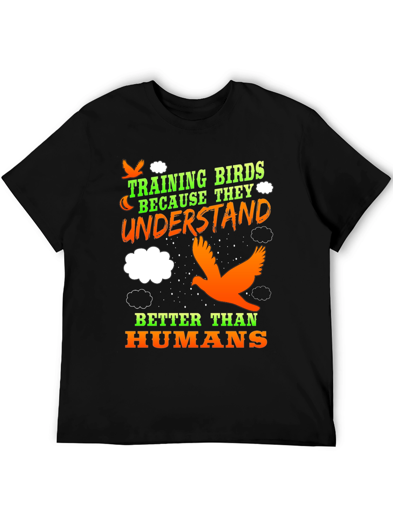 Training Birds Funny T-Shirt