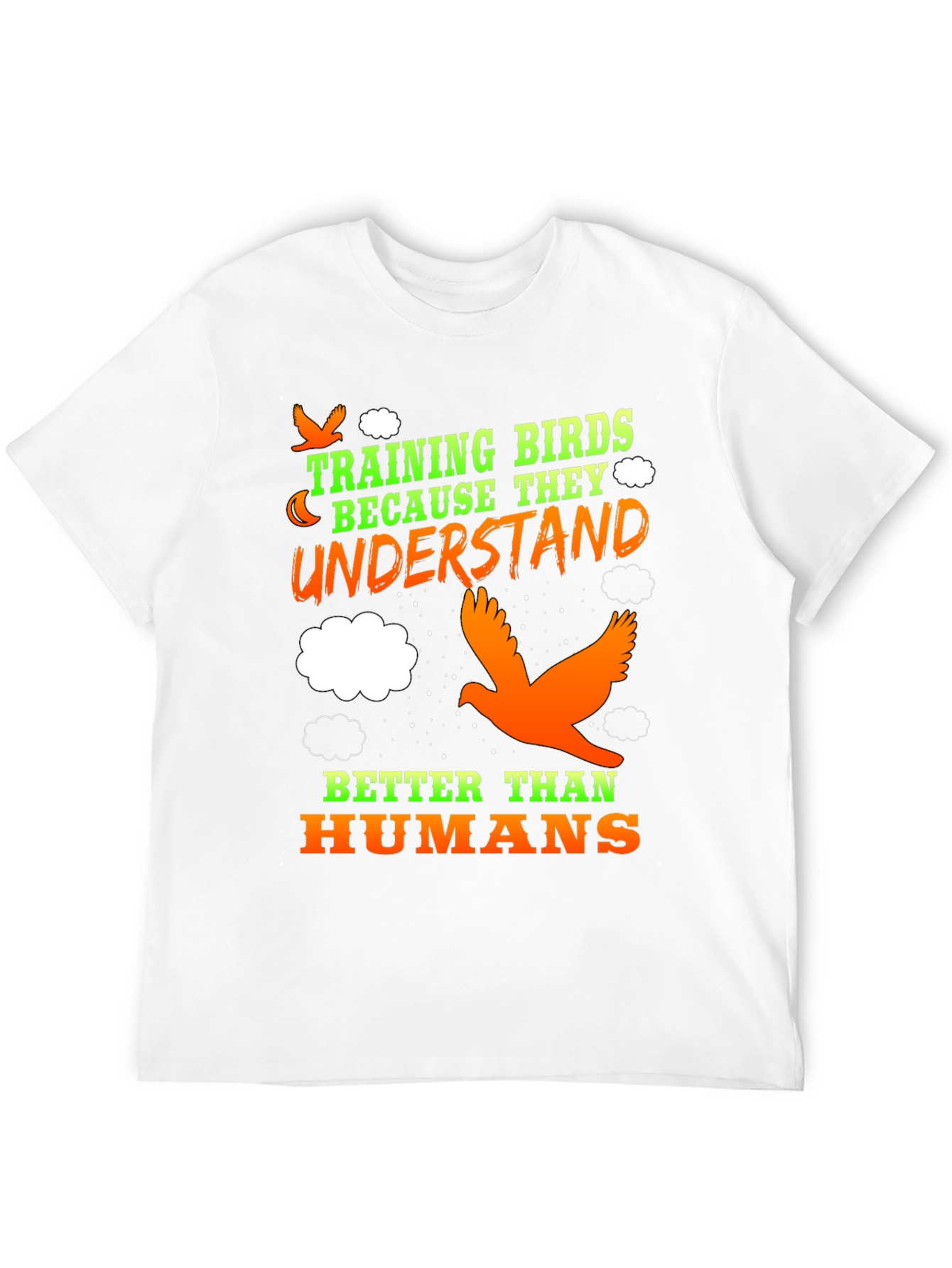 Training Birds Funny T-Shirt