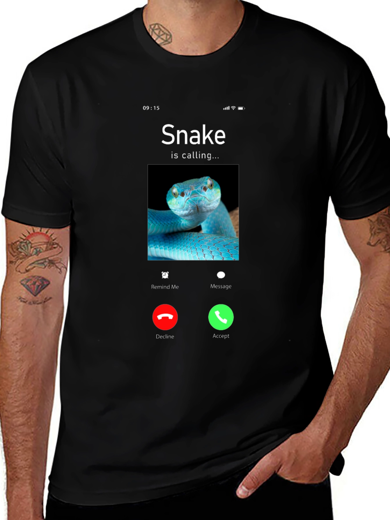 Snake Calling T-Shirt - Funny Reptile Lover Tee