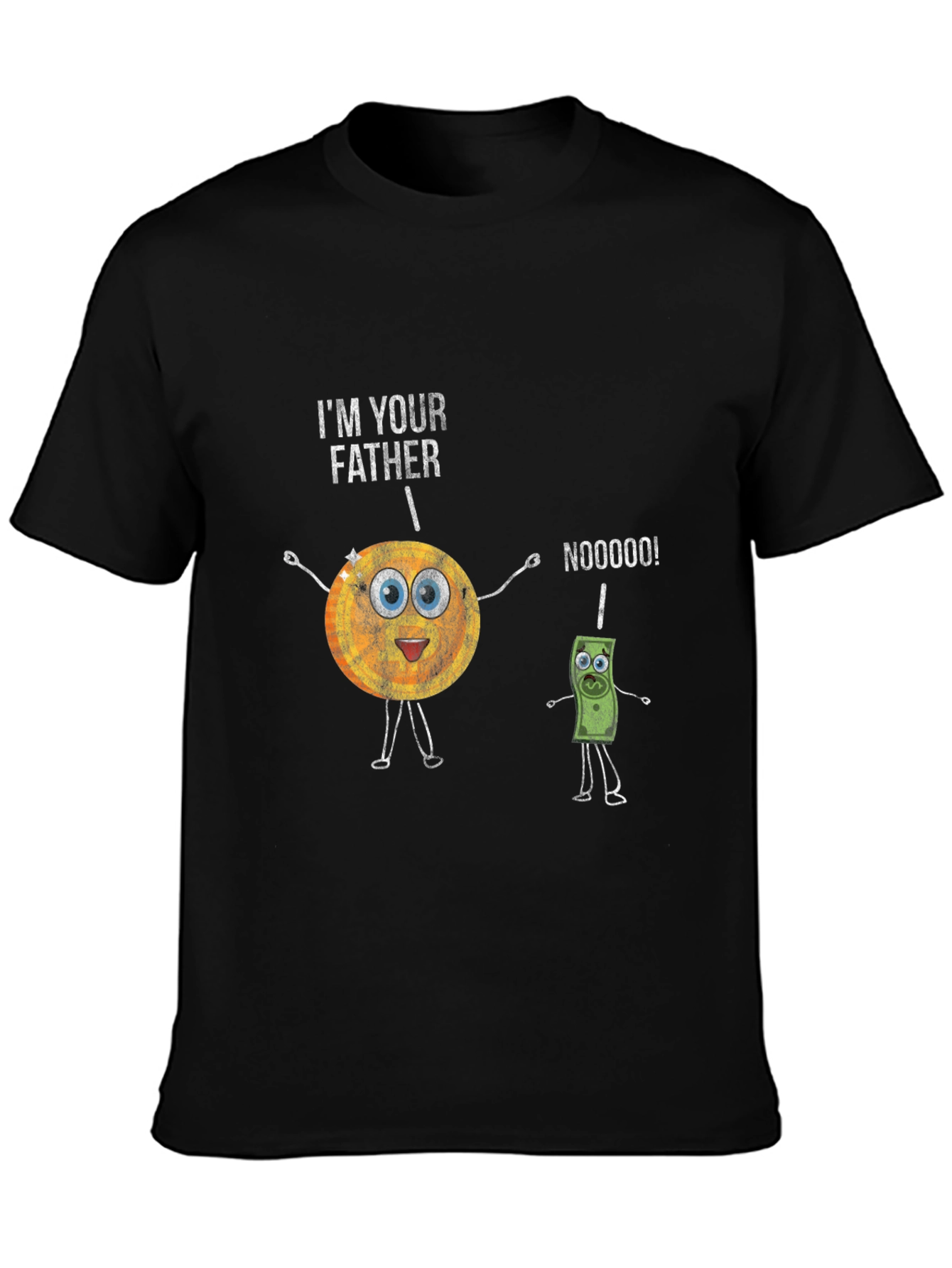 Funny Fathers Day T-Shirt - Sun & Money