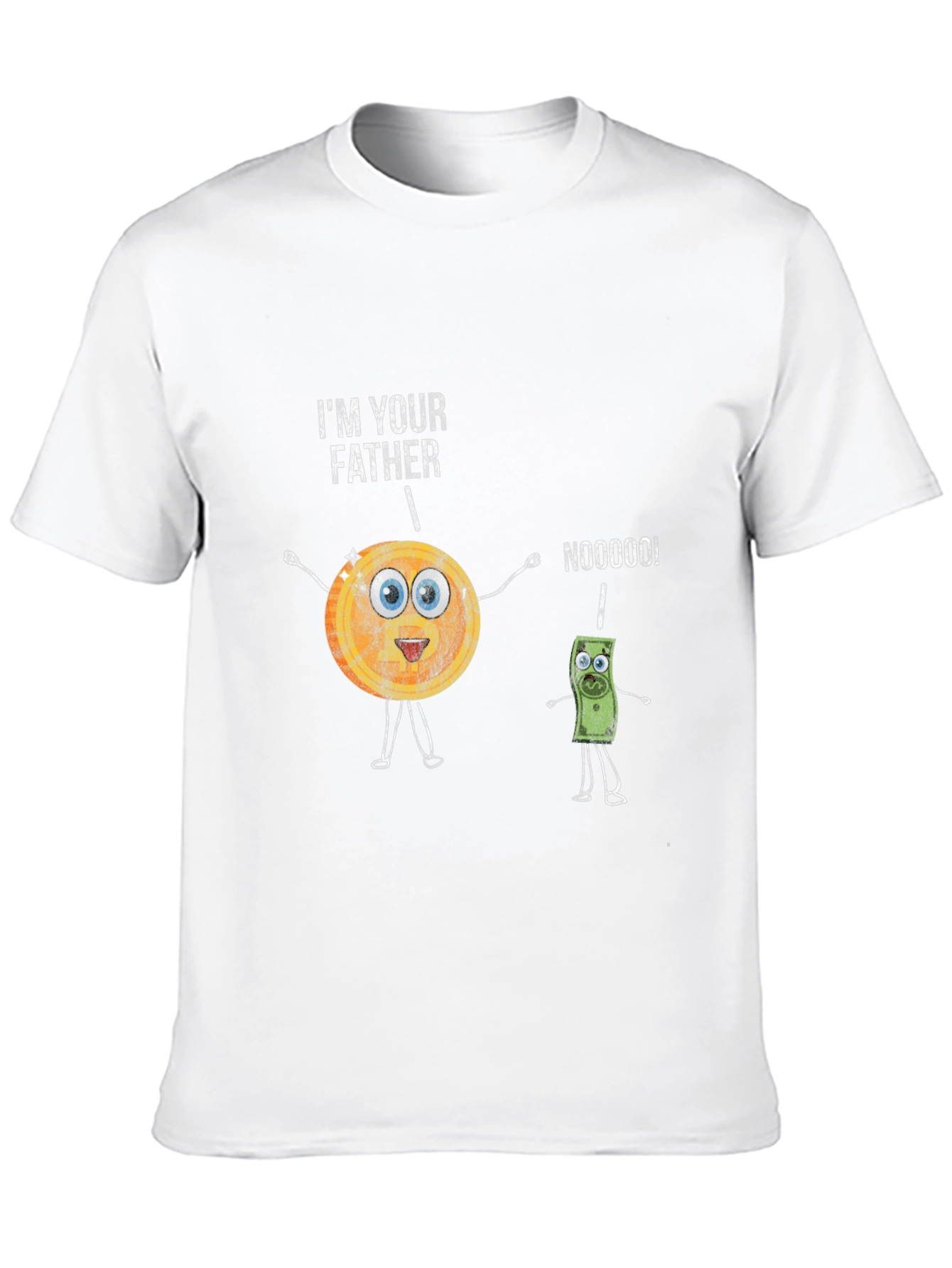 Funny Fathers Day T-Shirt - Sun & Money