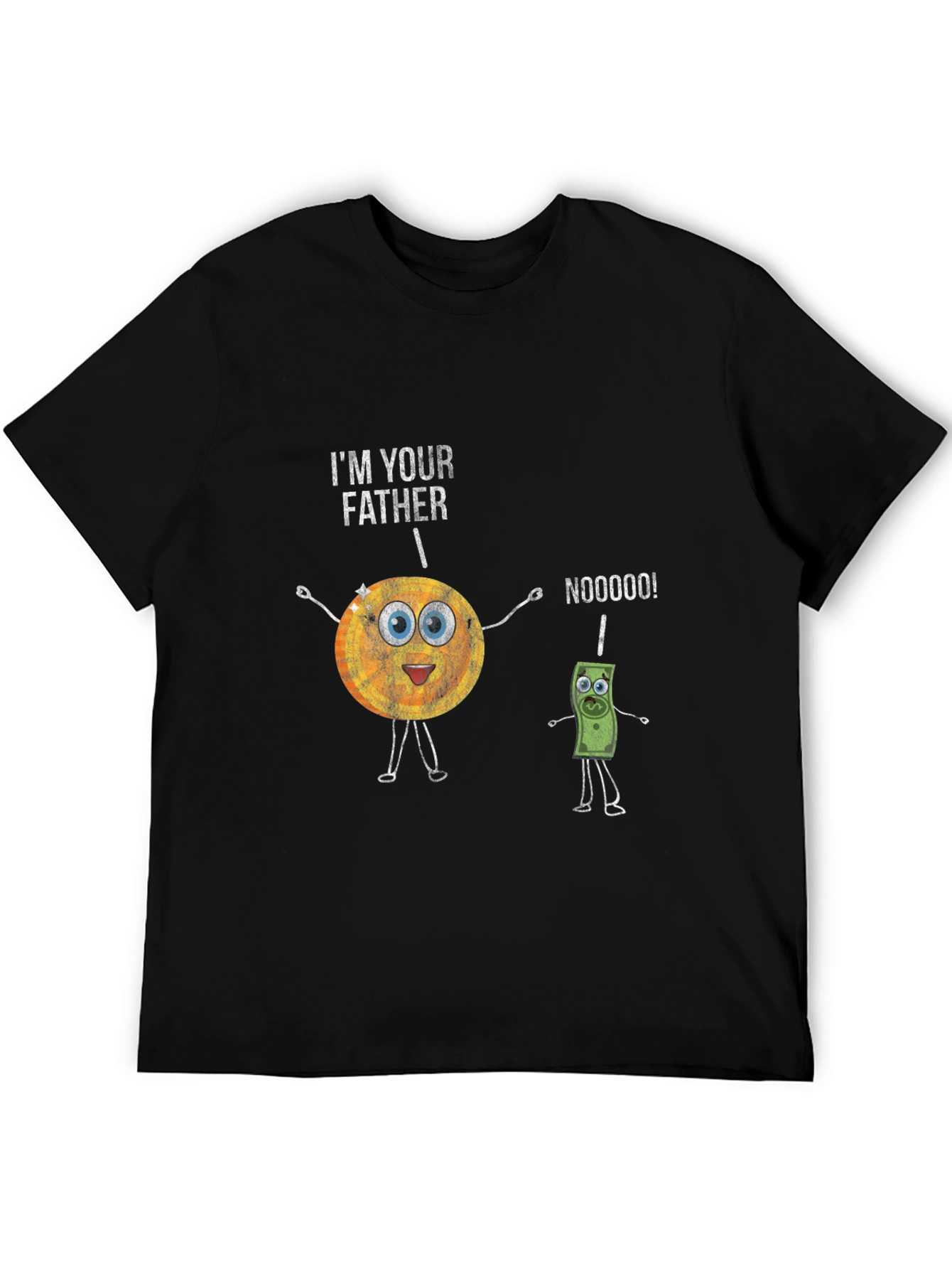 Funny Fathers Day T-Shirt - Sun & Money