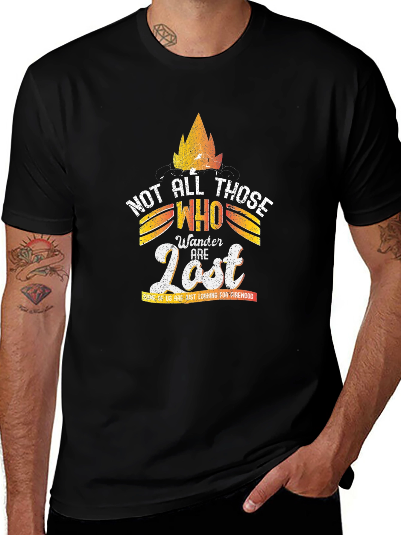 Not All Those Who Wander Are Lost Graphic Tee
