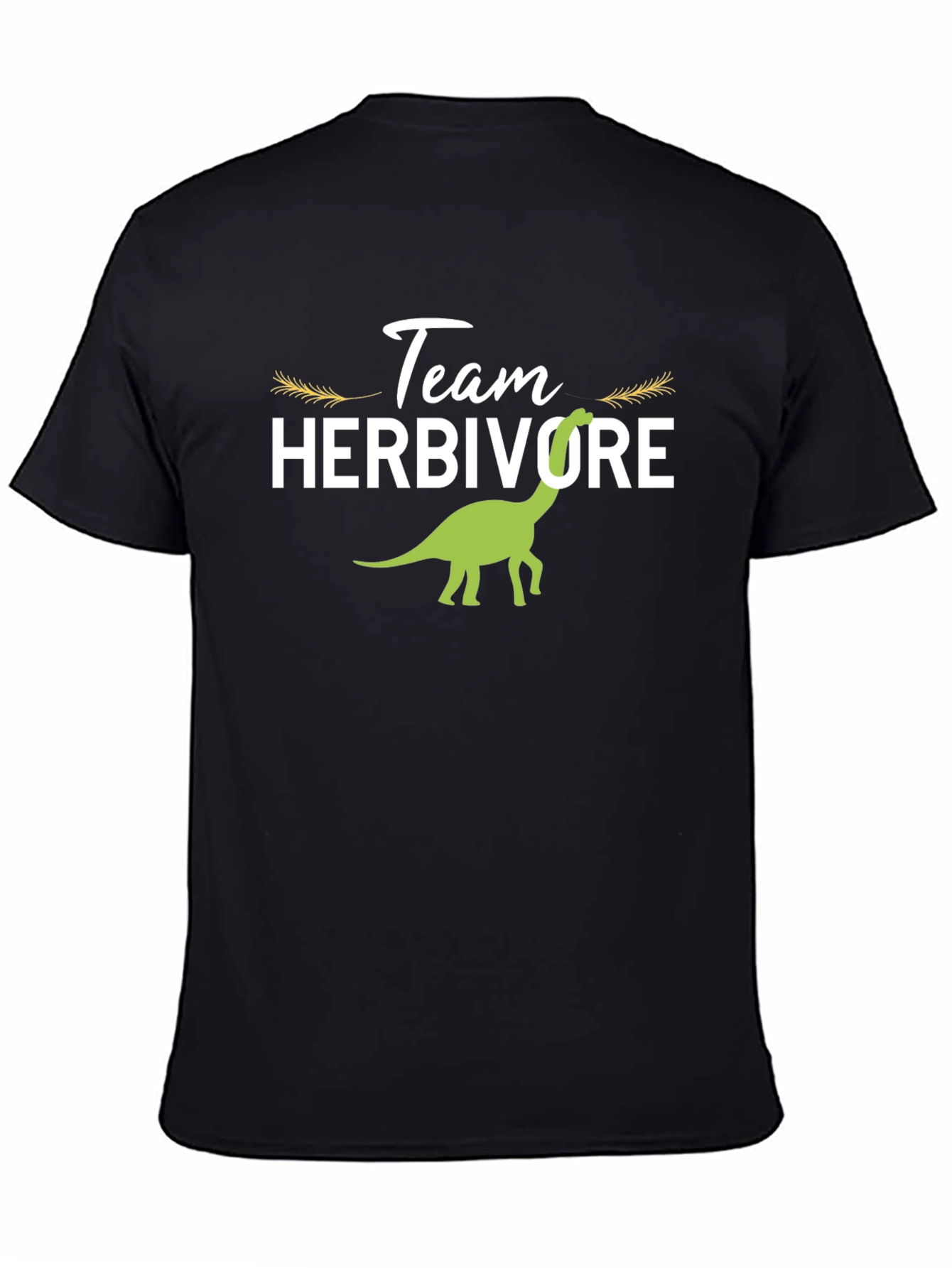 Team Herbivore T-Shirt - Vegetarian Dinosaur Tee
