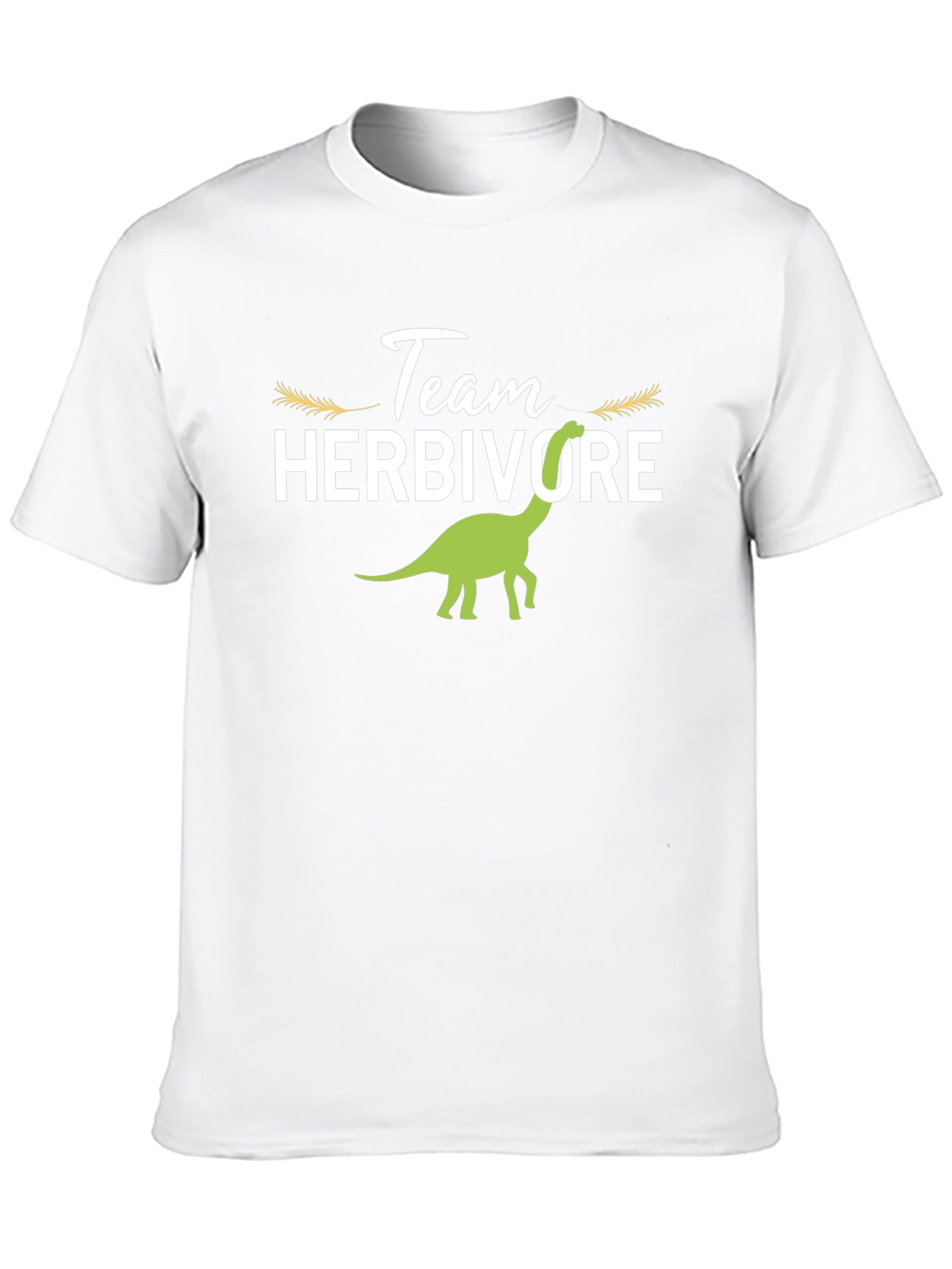 Team Herbivore T-Shirt - Vegetarian Dinosaur Tee