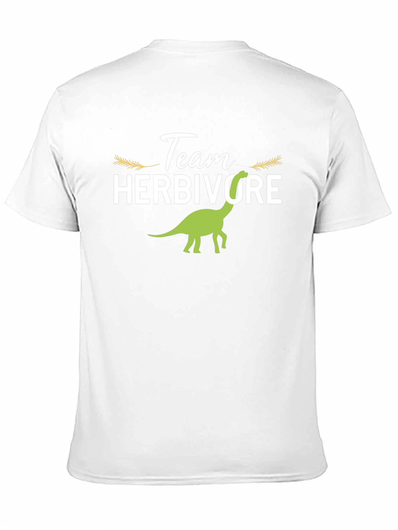 Team Herbivore T-Shirt - Vegetarian Dinosaur Tee