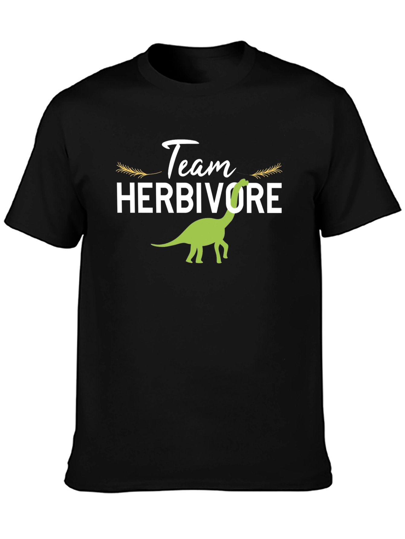 Team Herbivore T-Shirt - Vegetarian Dinosaur Tee